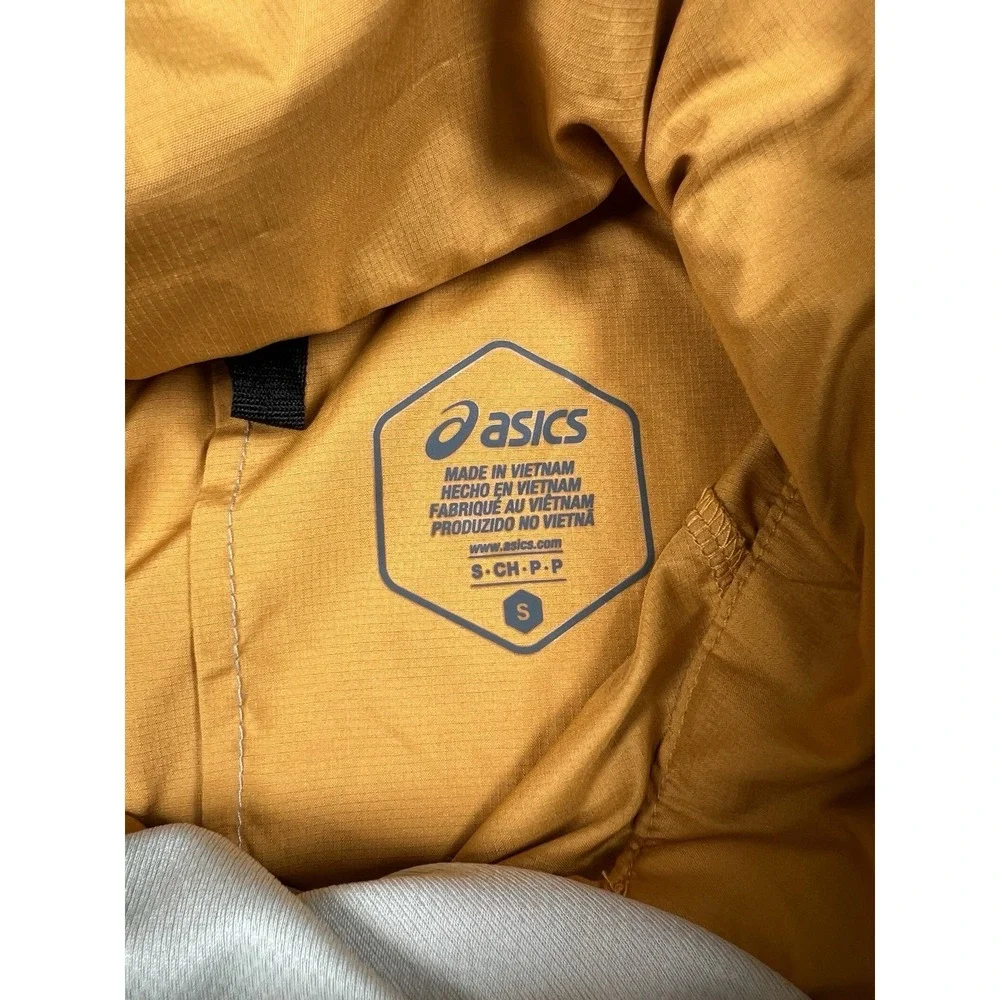 ASICS Tech Rep Track Club 1/4 Zip Colorblock Running Jacket Rare - Picture 6 of 12